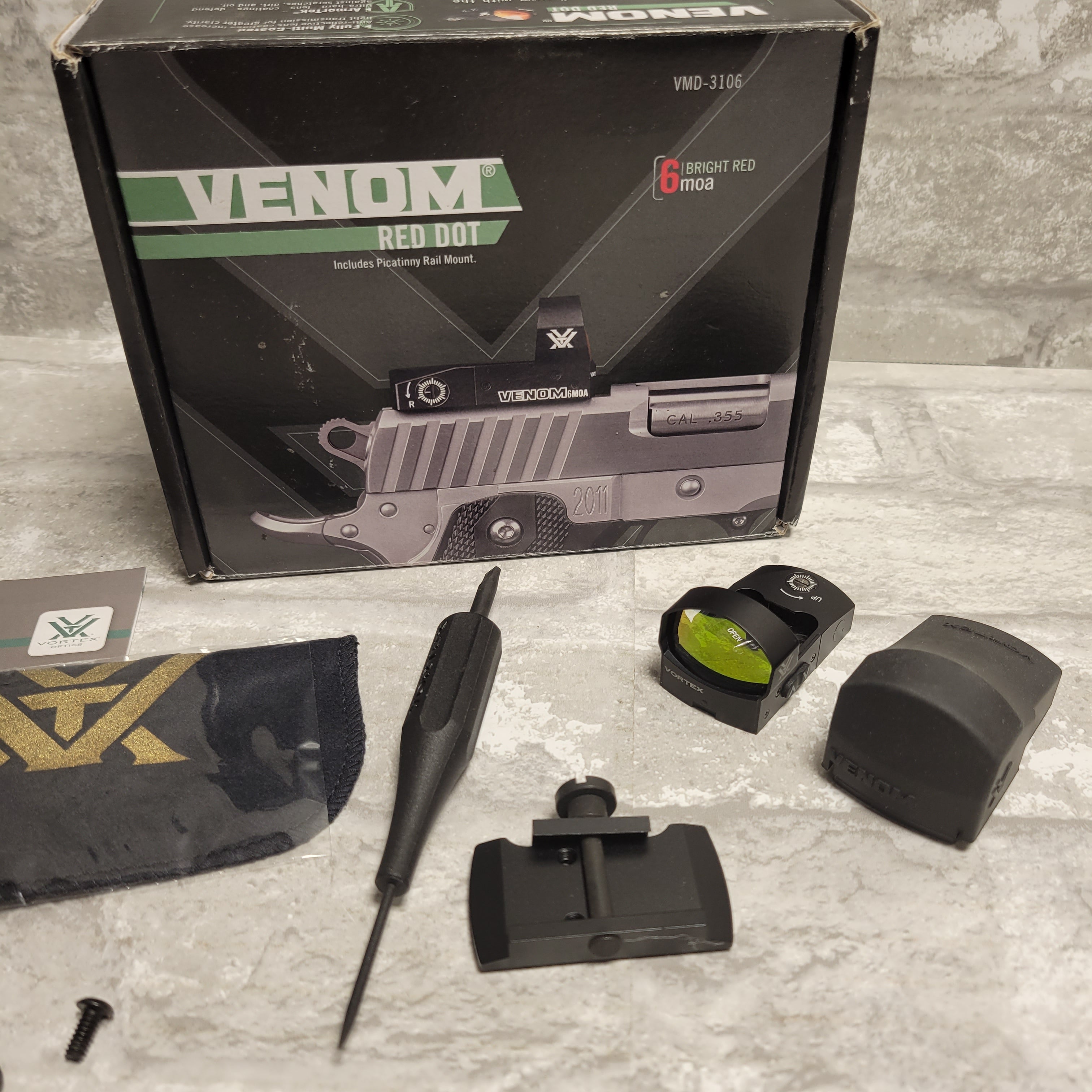 Vortex Optics Venom Red Dot Sight 6 MOA Red Dot Sight VMD-3106 (8039048151278)